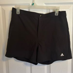 W Med adidas lined swim shorts- black